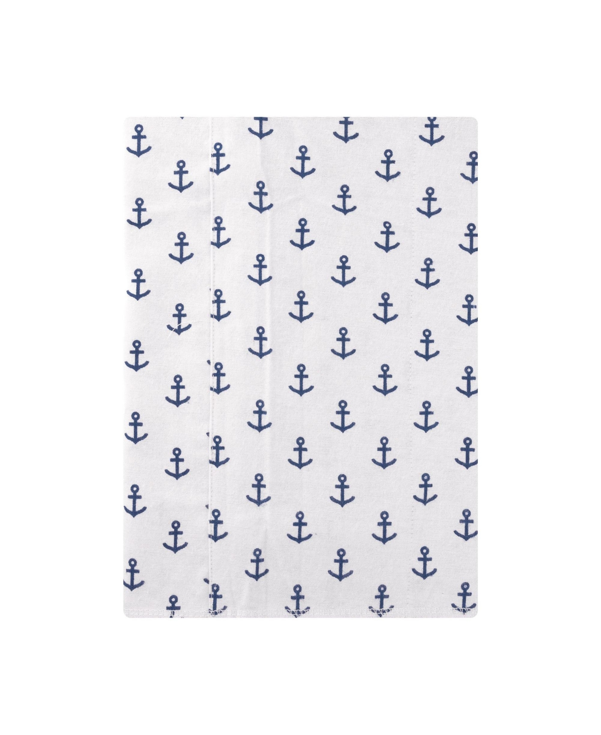 Hudson Baby Cotton Flannel Burp Cloths 7-Pack, Sea Friends , One Size