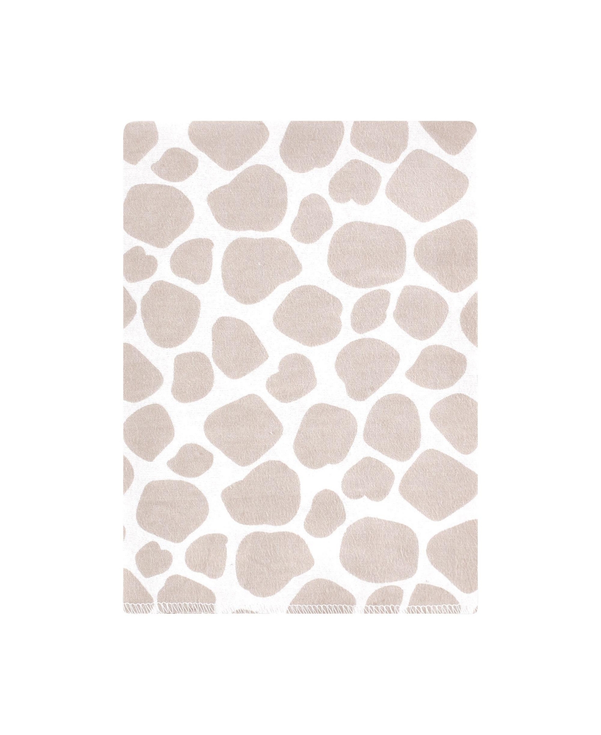 Hudson Baby Cotton Flannel Burp Cloths 12-Pack Bundle, Modern Safari Friends, One Size