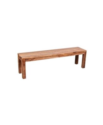 Urban Solid Sheesham Wood Dining Bench