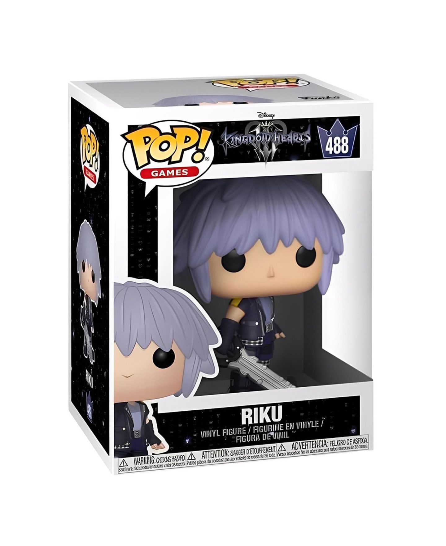 Детская фигурка Funko Pop! Kingdom Hearts 3 Riku Vinyl, от 3 лет — фото 5