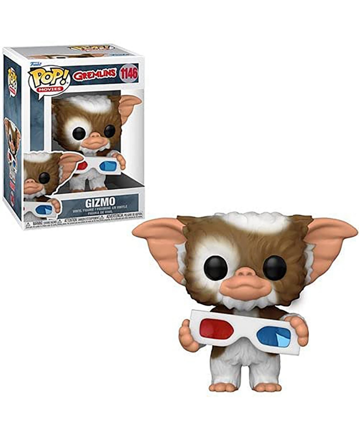 Funko Gremlins Pop Vinyl Figure | Gizmo w/ 3D Glasses