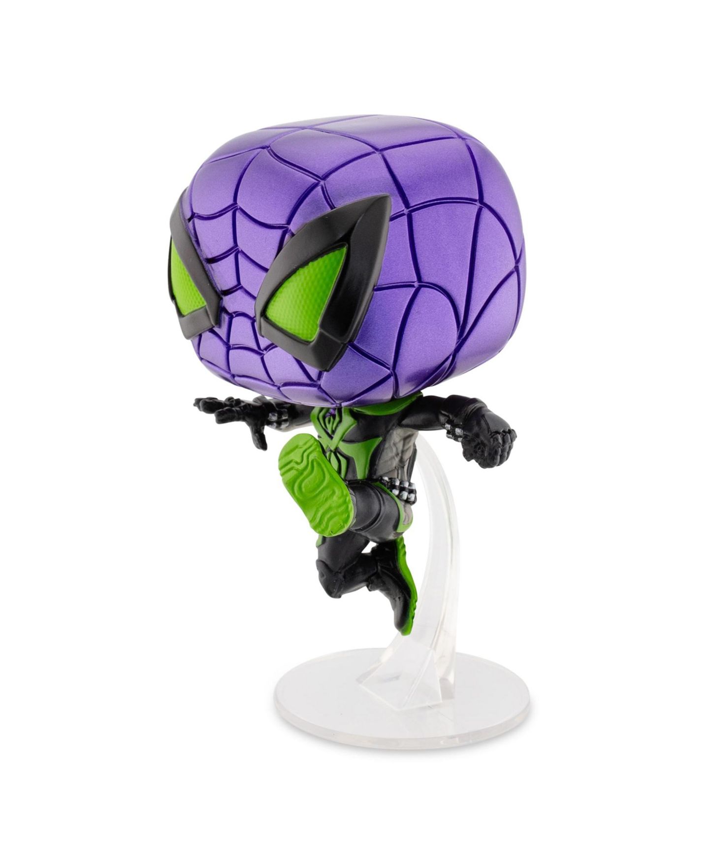 Детская фигурка Funko Pop! Miles Morales Purple Reign Suit 3.75" Stylized Vinyl Figure, Ages 3+ — фото 3