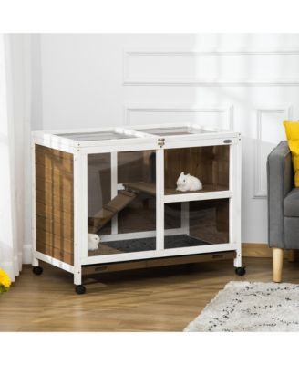 Small Rabbit Cage, Desk and Side Table Sized, Waterproof