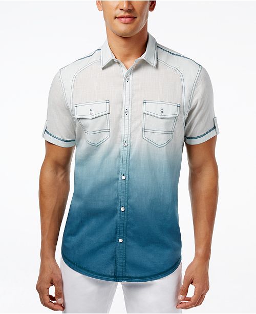 Inc International Concepts I N C Men S Hawaii Dip Dye Short