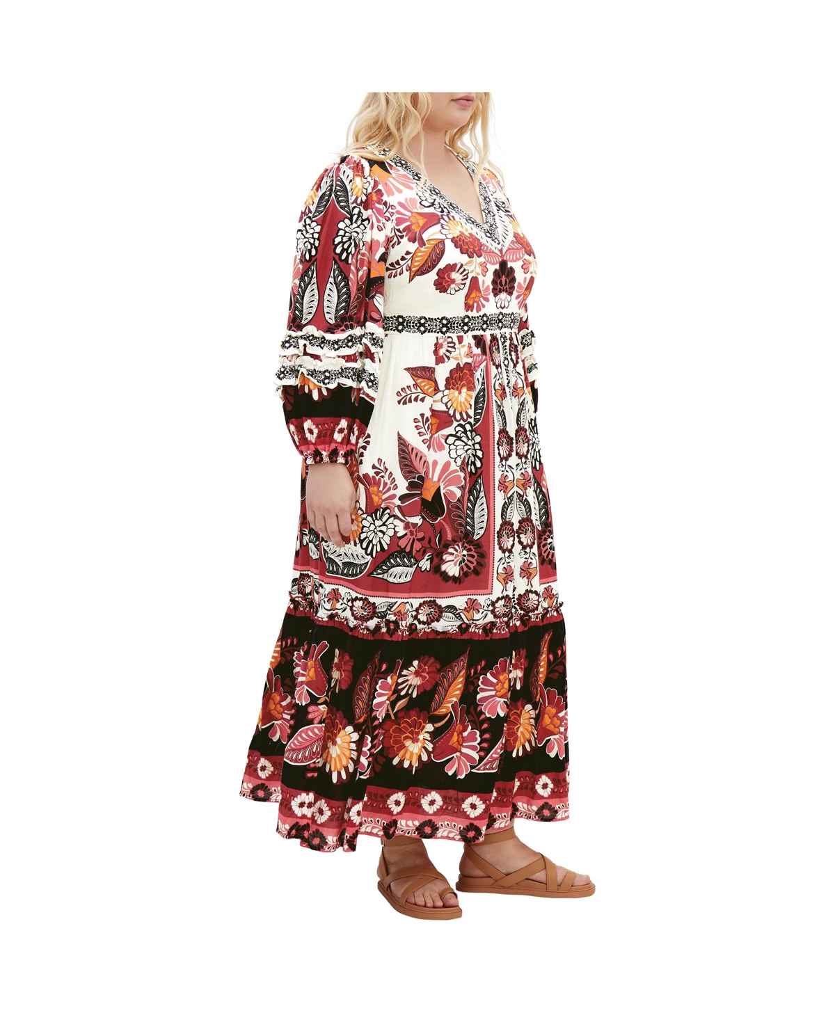 City Chic Women's Malia Maxi Dress