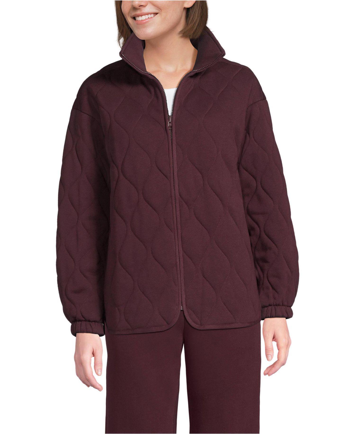 Women's RainDefense Serious Sweats Quilted Full Zip Jacket