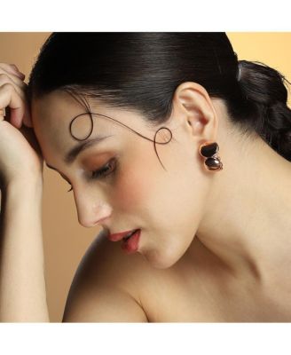 Women's The Orb Hoop Earrings - Rose Gold