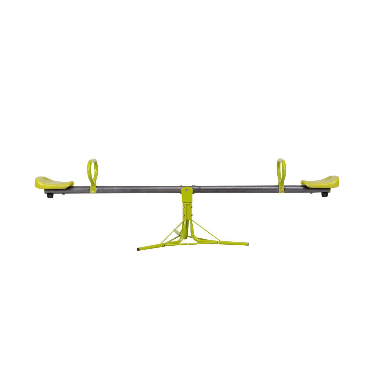 Детский игровой набор SUGIFT Kids Seesaw Swivel Children Teeter Totter Outdoor Play Set for 2 Children, цвет: Зелёный — фото 1