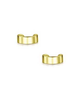 Geometric Ear Cuff Cartilage Clip Earrings For Non Pierced Plated