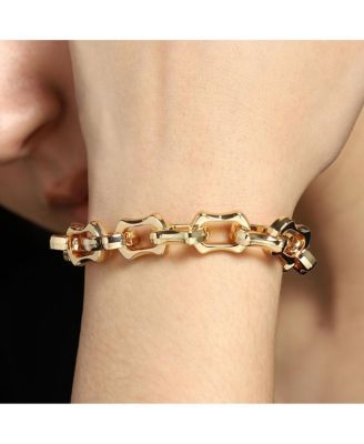 Women's The Bracket-Link Chain Bracelet - California Gold