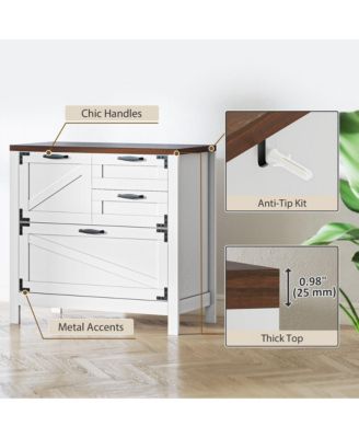 4 Drawer File Cabinet Filing Cabinet for Letter/A4/Legal Files