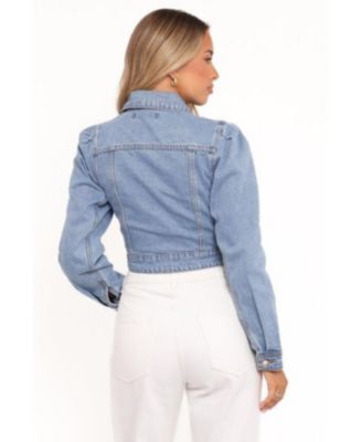 Women's Faven Cropped Denim Jacket