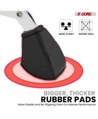 Drum Throne 4" Thick Padded Guitar Stool 441Lb Capacity 20-26” Adjustable Drummer Chair