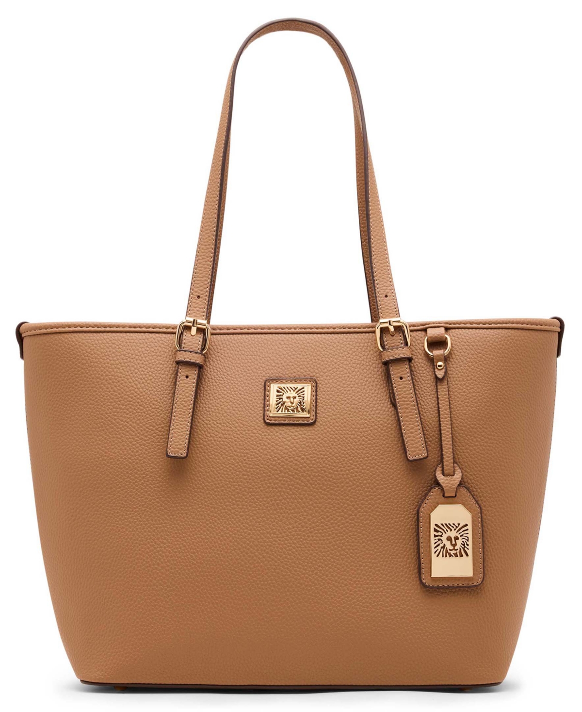 Anne Klein Carry All Large Perfect Tote Bag In Brown