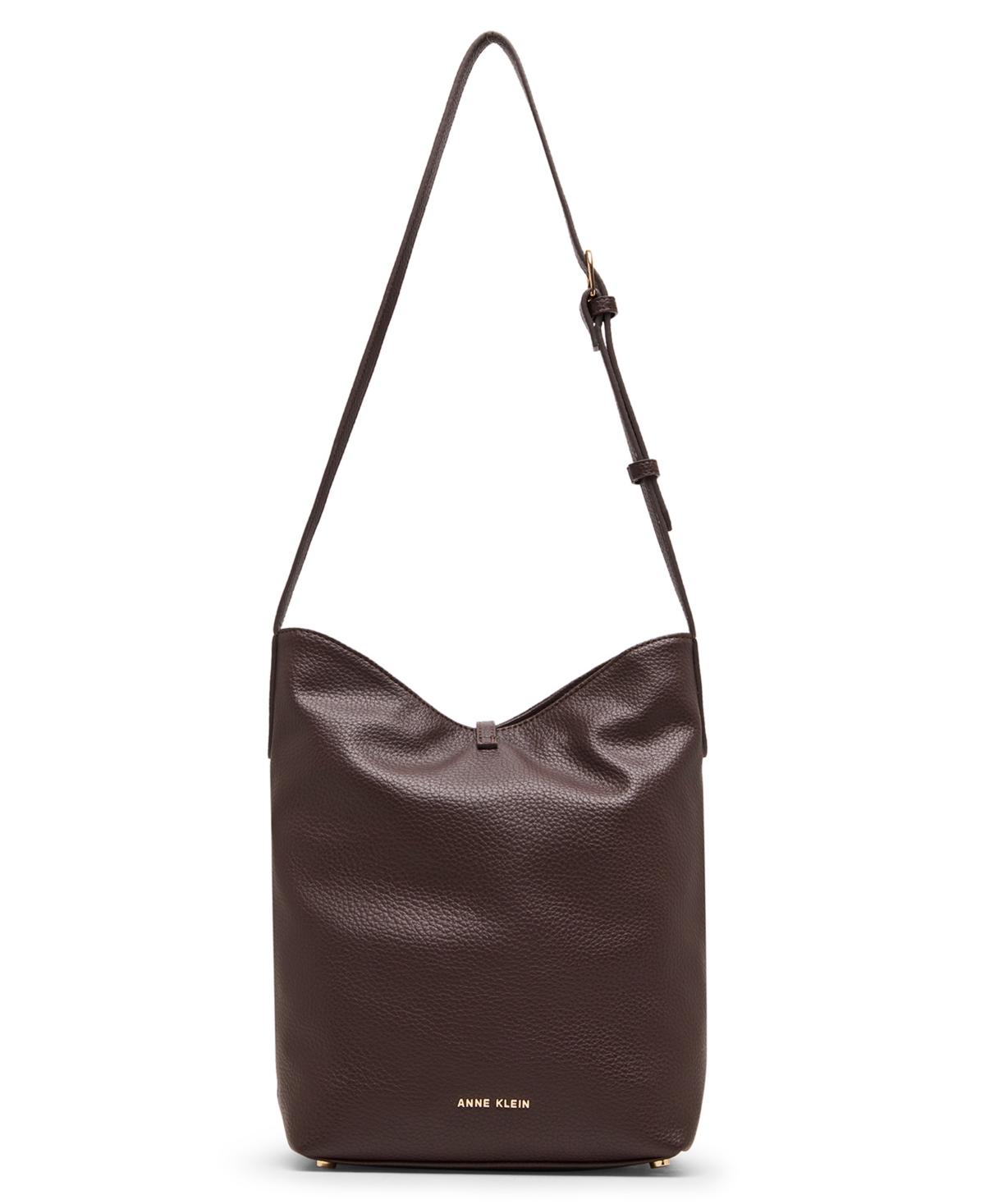 Anne Klein Convertible Strap Medium Tote Bag In Burgundy