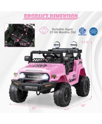 12V 7Ah Licensed Toyota FJ Cruiser Electric Car with Remote Control