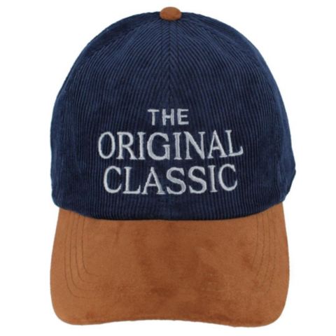 Мужские кепки TRAFALGAR The Original Classic 5 Panel Corduroy with Faux Suede Brim, цвет: Тёмно-синий
