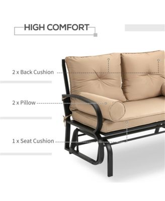 Patio Set with Table, Chairs, and Comfortable Cushions