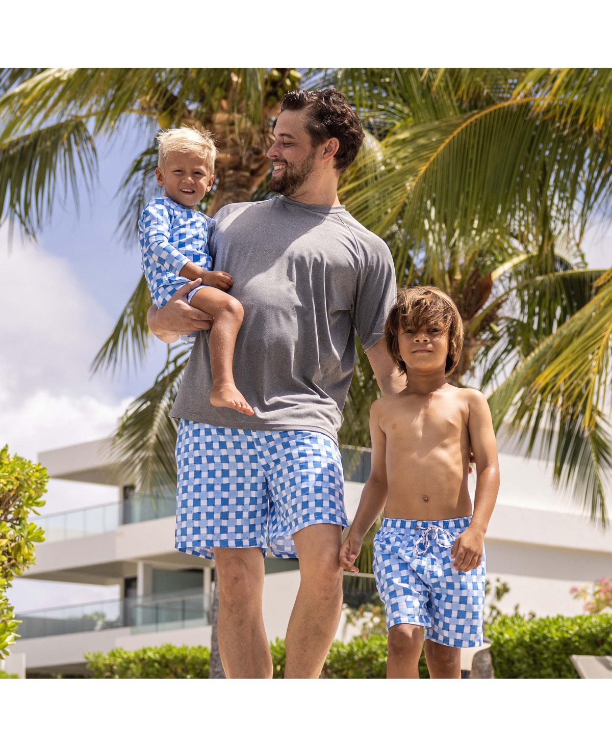 Snapper Rock Men's Ocean Grid Swim Short