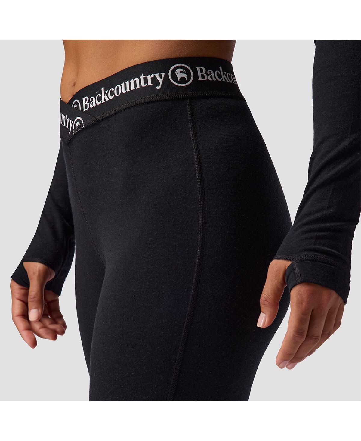 Backcountry Women's Cedars Rws Merino Lt-Wt Baselayer V-Waist Bottom Lightweight Long Underwear Bottoms