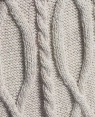 Women's Cozy Lofty Cable Fluted Midi Sweater Skirt