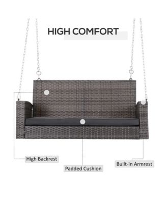 Outdoor Patio Swing for Garden, Deck, or Porch Seating