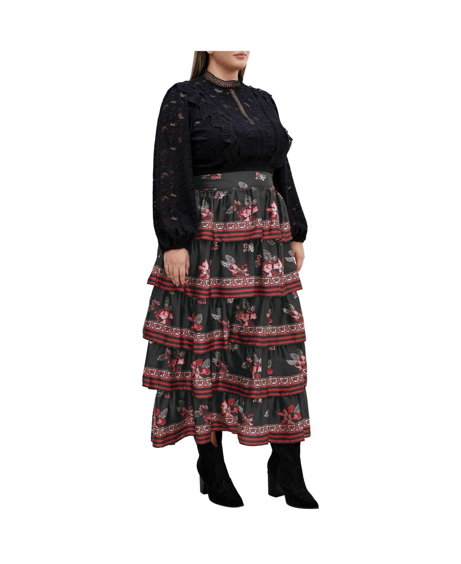 Plus Size Drama Queen Skirt