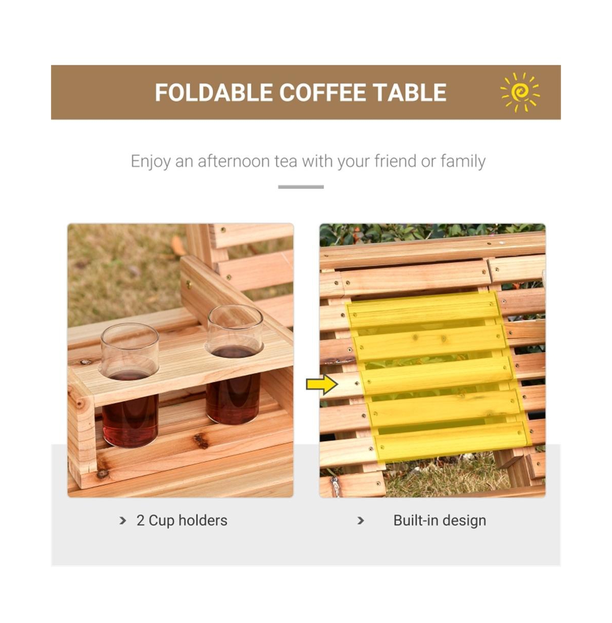 Slickblue Stylish Patio Swing Chair for Balcony or Garden Use