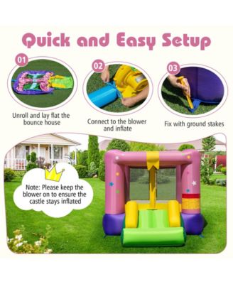 Bouncy Castle with Jumping Area and 520W Blower