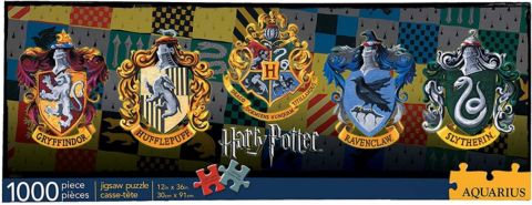 Пазл NMR Distribution Harry Potter Crests Slim, 1000 деталей, от 14 лет