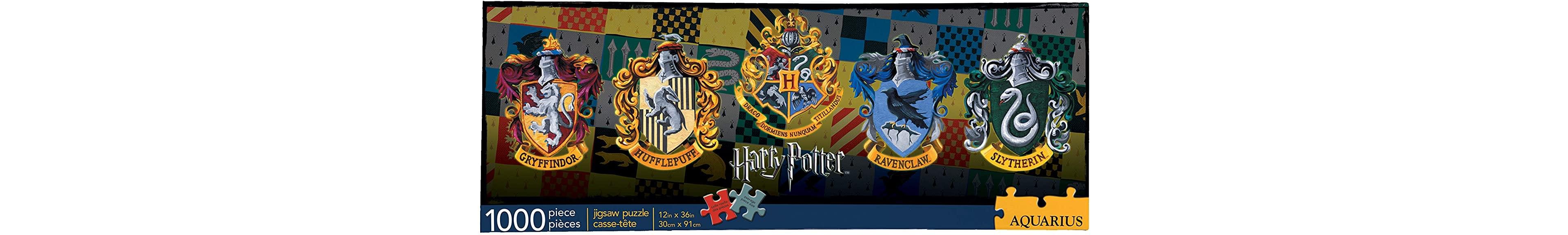 Nmr Distribution Harry Potter Crests Slim 1000-Piece Jigsaw Puzzle