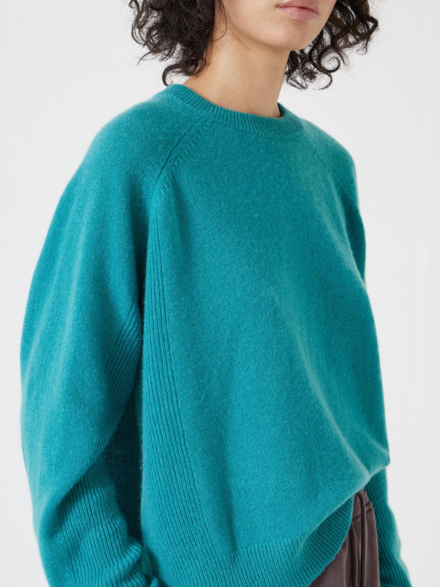 Женский свитер Hush Jasmine Cashmere Rib Detail, цвет: Зелёный — фото 4