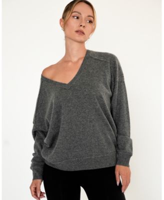 Women's Nora V Neck Cashmere Sweater