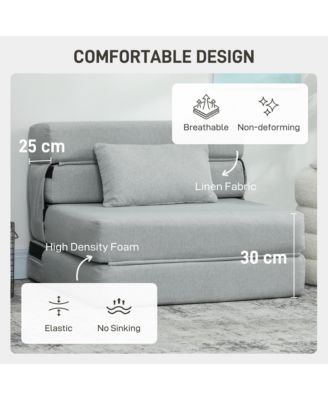 Folding Sofa Bed, Sleeper Chair with Pillow