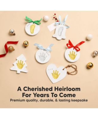 Adore Baby Hand and Footprint Kit, Dog Paw Print Kit, Baby Handprint Ornament Kit for Newborn, Babies, Boys, Girls