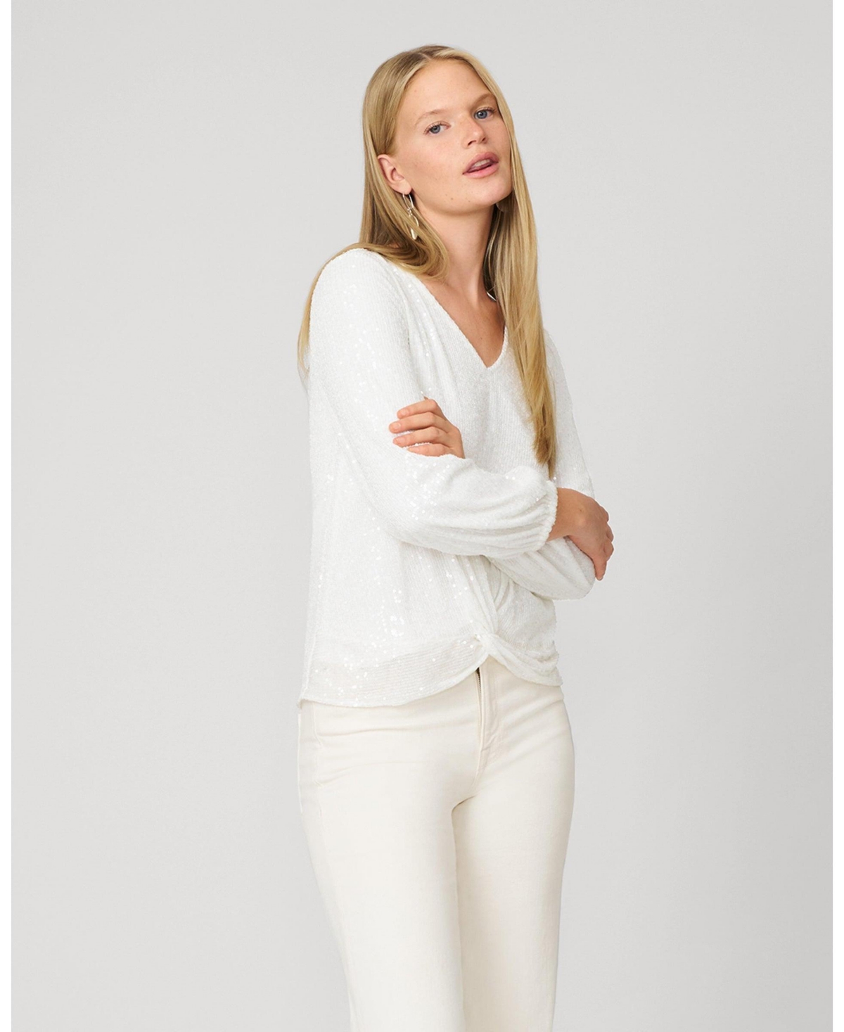 Cable & Gauge Women's Bubble Hem Jogger Set