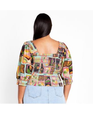 Plus Size Flora Top
