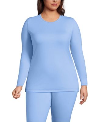 Plus Size Baselayer Cozy Thermaskin Crewneck Top