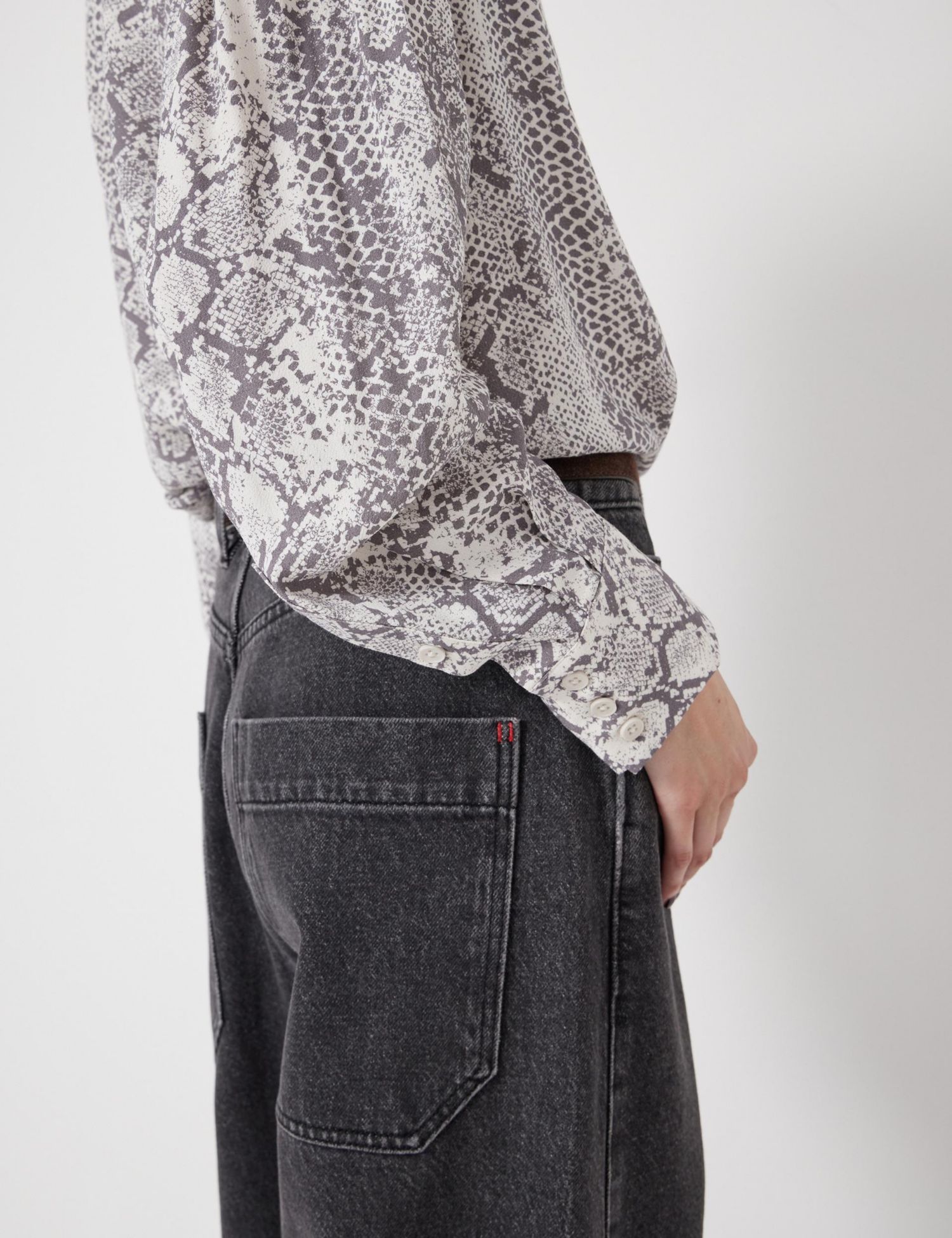 Women's Fernanda Snake Printed Blouse