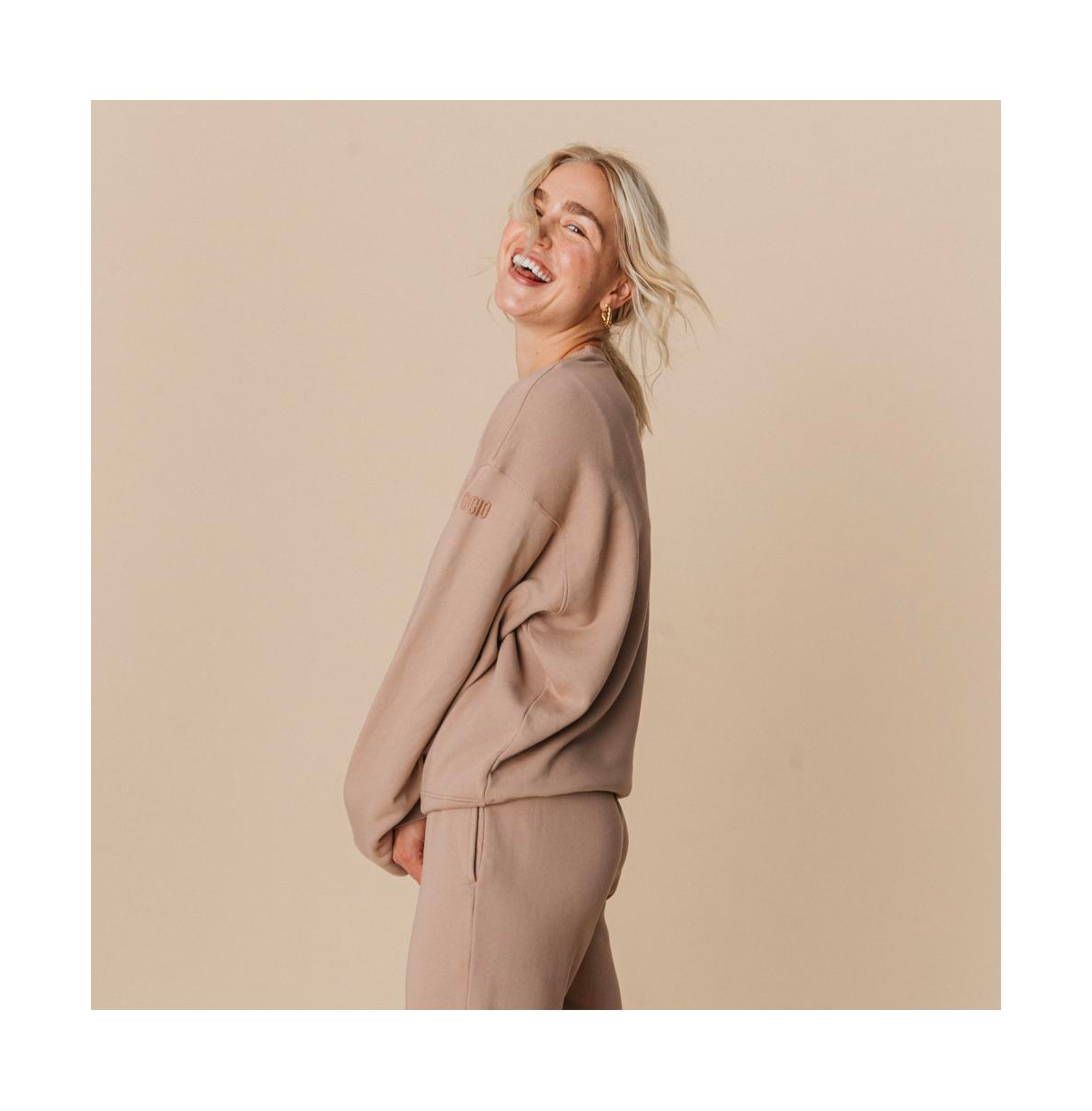 Ocio Plus Organic Cotton Teddy Oversized Crewneck Special