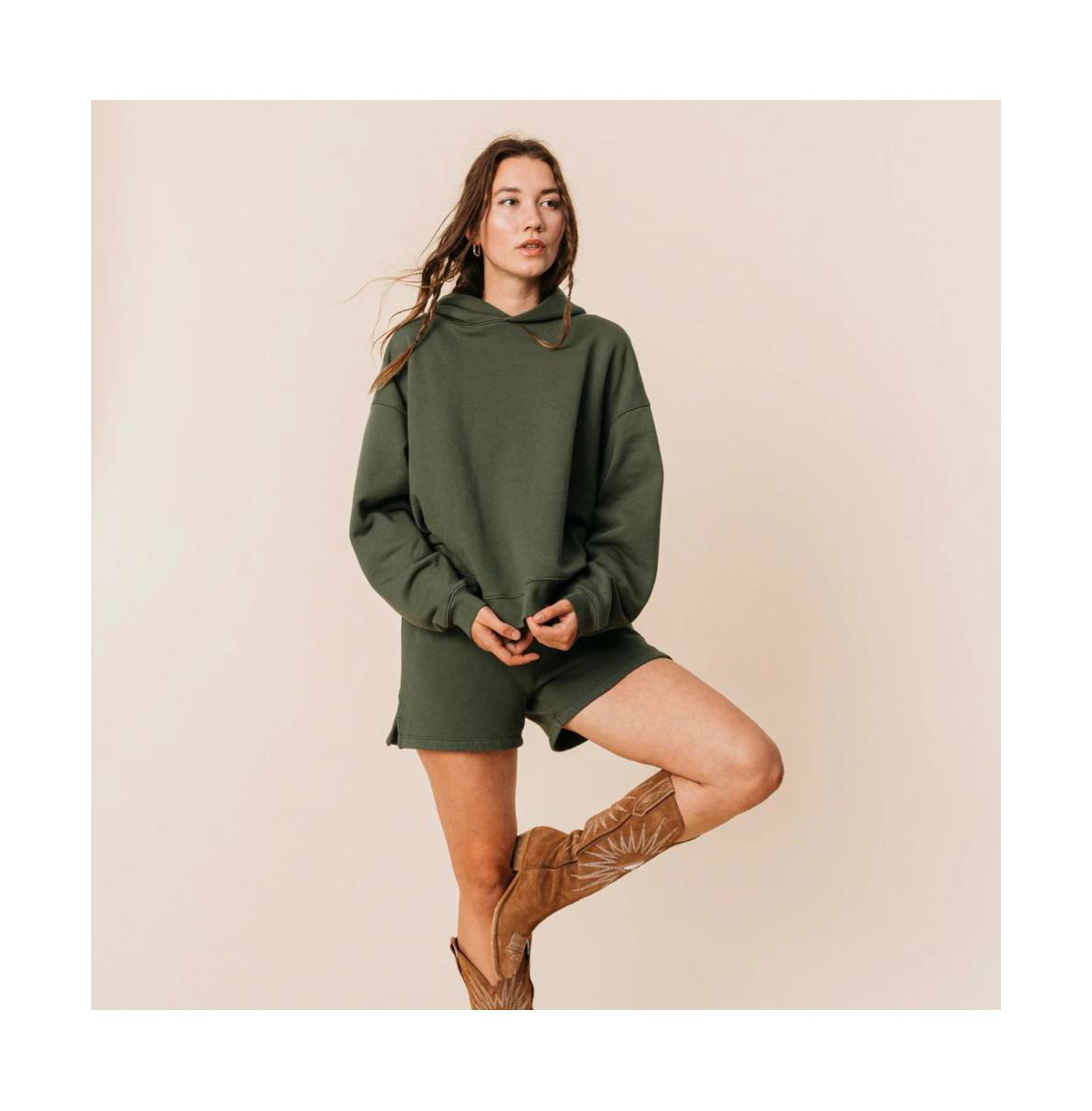 Ocio Women's Organic Cotton Teddy Everywhere Shorts