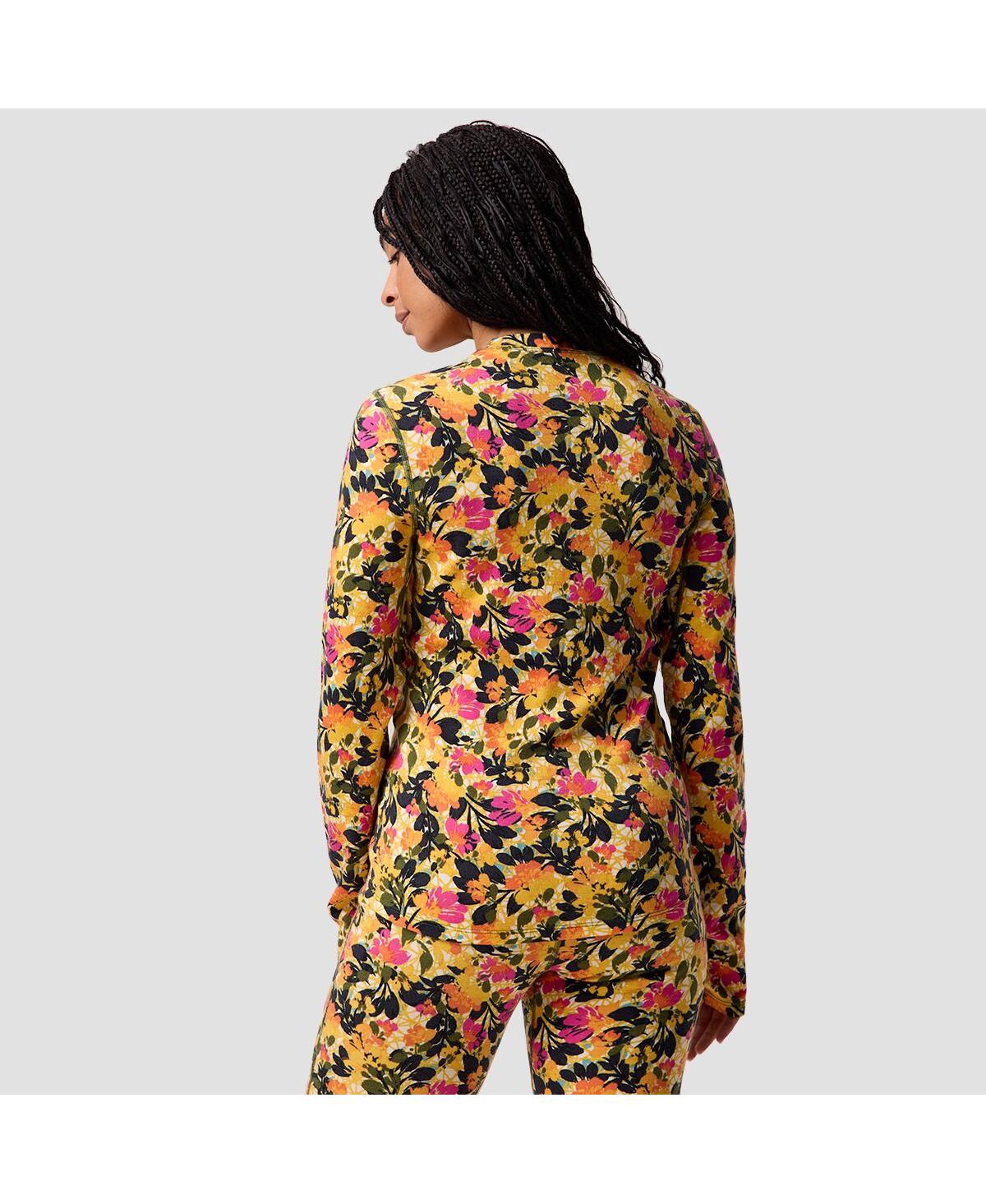 Backcountry Women's Cedars Rws Merino Mid-Wt Baselayer Crew Top Midweight Long Underwear Tops