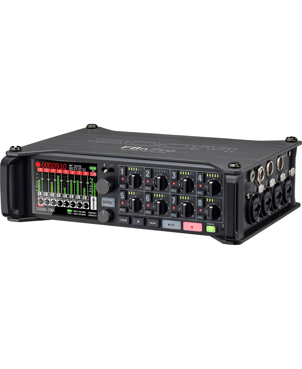 Zoom F8n Pro 8-Channel Multi-Track Field Recorder