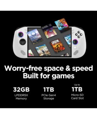 Legion Go S 8" Gaming Handheld AMD Ryzen Z1 Extreme 32GB RAM 1TB SSD 120Hz - Glacier White