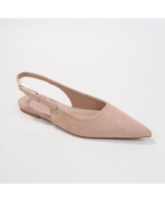 Caitriona Faux Suede Flats