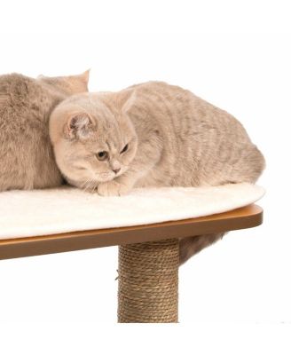 Vesper Cat Furniture, V-Double, Walnut