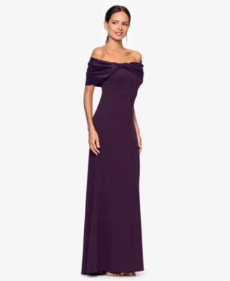 Women's Long Off-the-Shoulder Dress