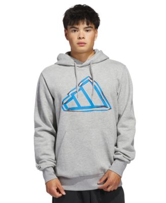 adidas Men's Graphic Big Logo Sportswear Hoodie - Macy's