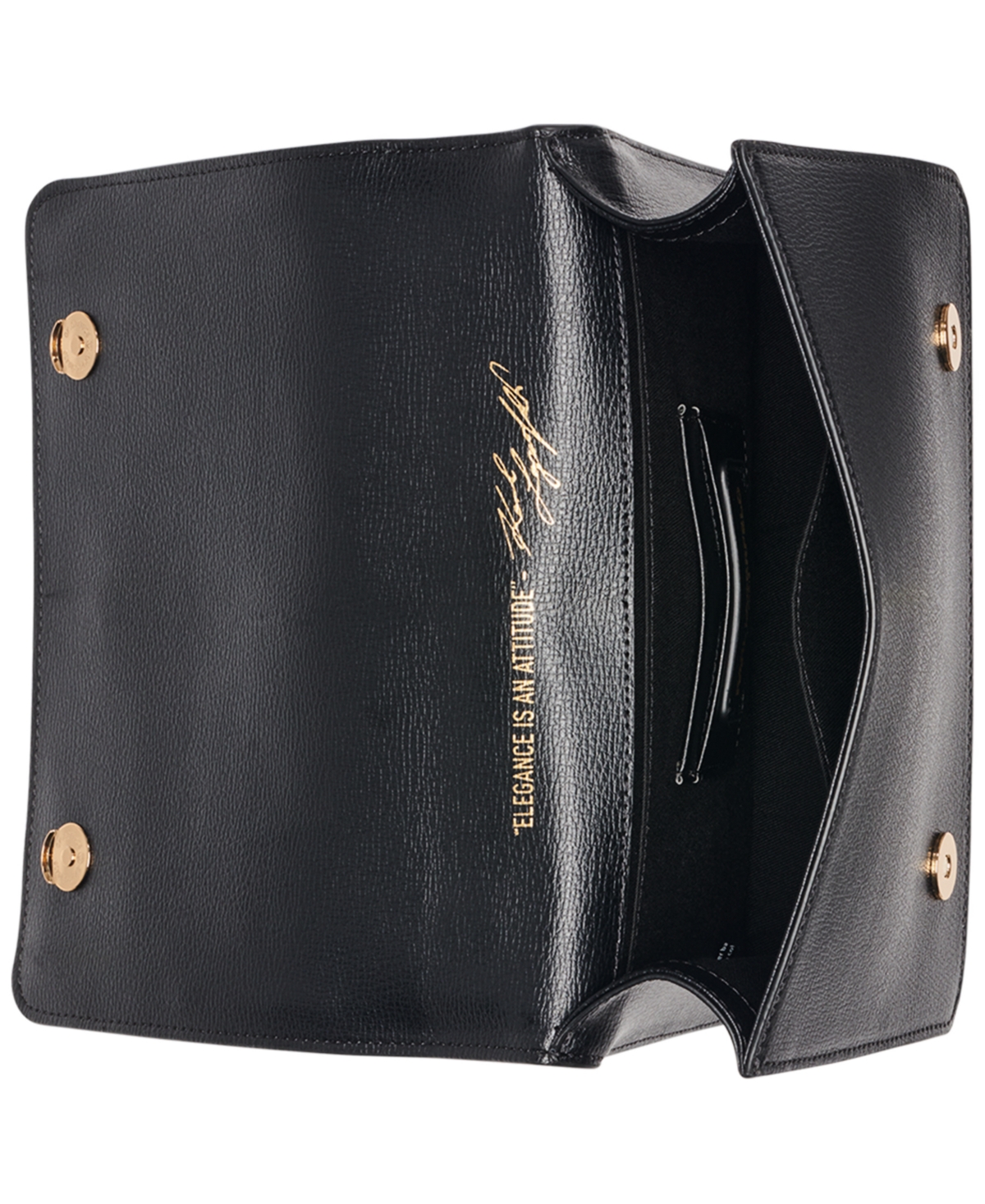 Karl Lagerfeld Paris Simone Front Flap Mini Crossbody Bag