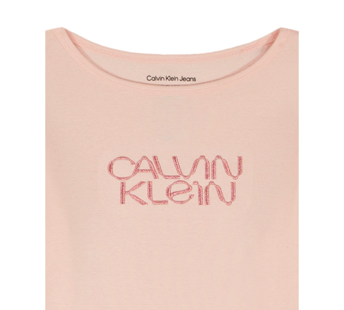 Calvin Klein Girls 7-16 Long-Sleeve T-Shirt